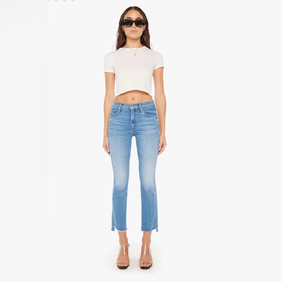 MOTHER Denim - MOTHER The Insider Crop Step Fray Jeans - 27